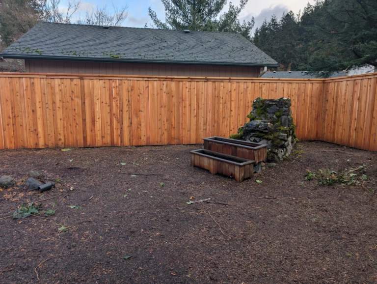 Board on board cedar privacy fence portland oregon (7) 2560p