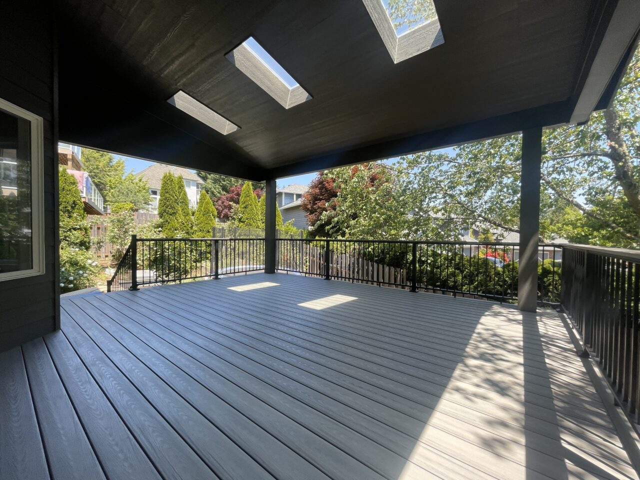 Deckorators Deck & Patio Cover With Skylights