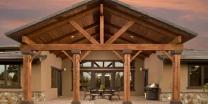 A-frame patio cover