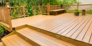 Deck on a Sloped Backyard