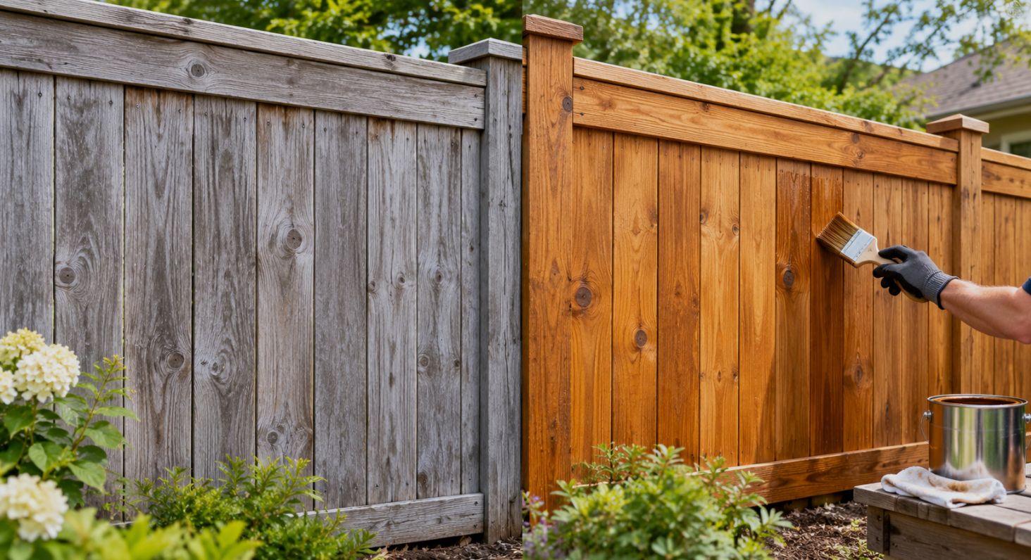 How Do You Stop a Wood Fence From Turning Gray